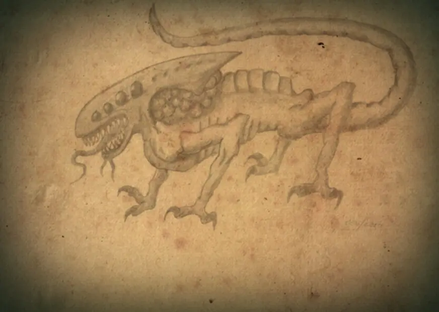 Ein Alien oder ein Parasit?